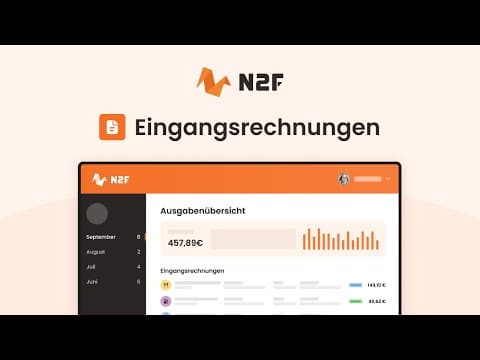 N2F - Digitalisierung von Eingangsrechnungen, inklusive E-Rechnungen