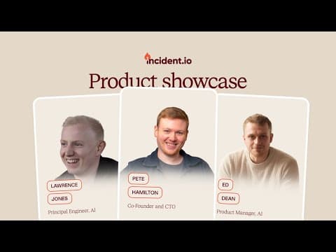 How to automate incident resolution with AI SRE | SEV0 London 2025
