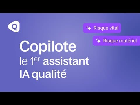 Qualineo Copilote - Nouvel assistant IA qualité