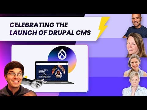 Celebrating the launch of Drupal CMS