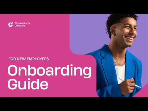 Example Employee Onboarding Video made in Clueso