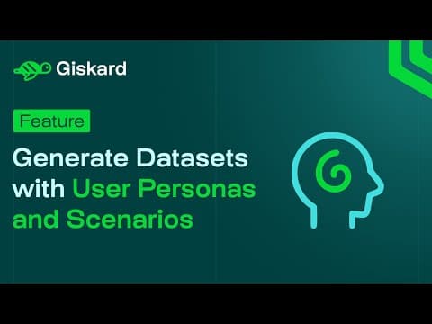 🎯 Scenario-Based Generation: AI Evaluation Datasets with User Personas and Business Scenarios