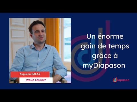 Un énorme gain de temps grâce à la solution myDiapason !