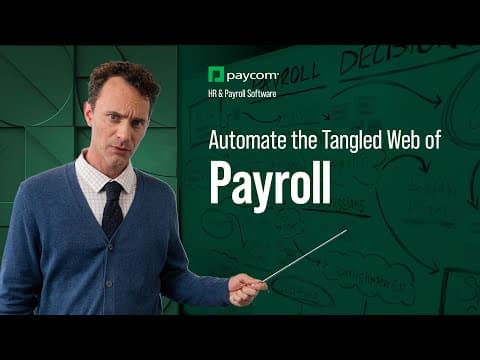 Automate the Tangled Web of Payroll