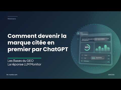 Anatomie d'une réponse IA :  Comment devenir la marque citée en premier par ChatGPT