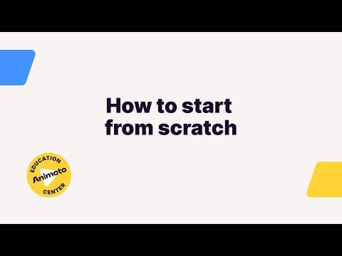 Tutorial: How to create a video from scratch with Animoto