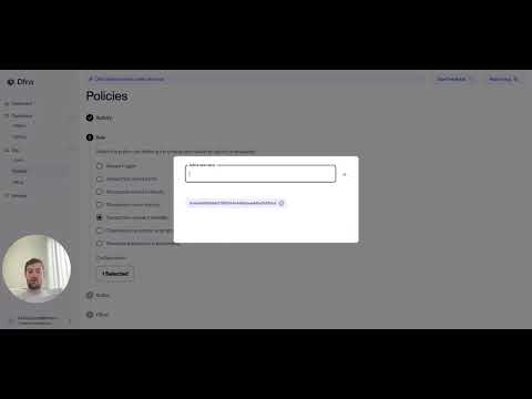 Dfns Demos  |  Wallet Management for Institutions