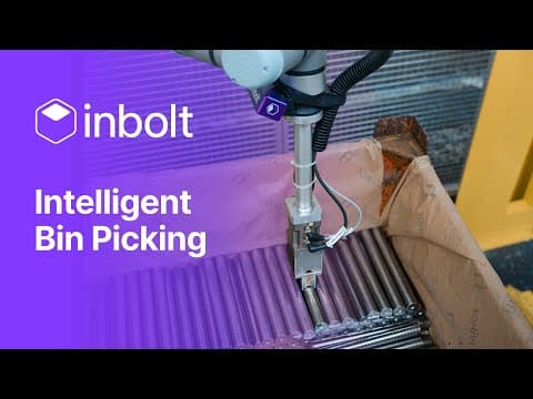 Introducing Inbolt Intelligent Bin Picking: AI 3D Vision for Fast, Reliable Robot Automation