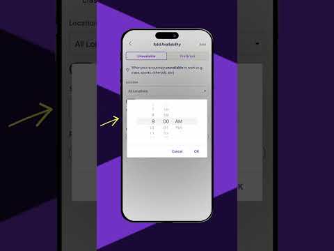 How to Submit Your Availability
