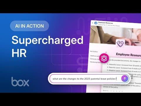 Simplifying benefits enrollment with Box AI | Box AI in Action