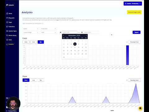 Analytics Feature Demo