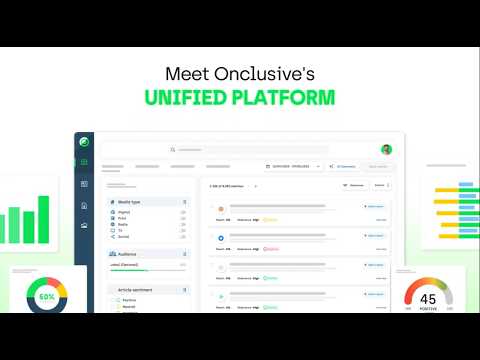 Introducing Onclusive's Unified Platform: Media Intelligence, Connected