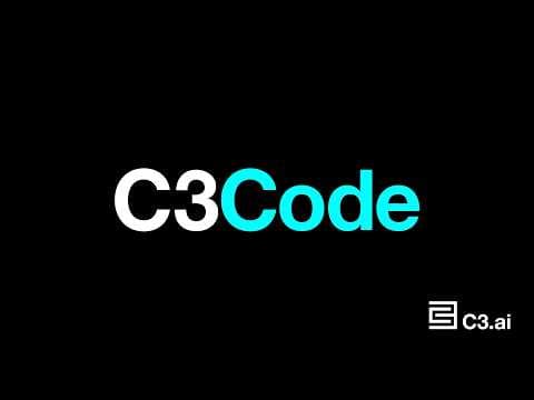 Build Enterprise AI Apps with Natural Language | C3 Code