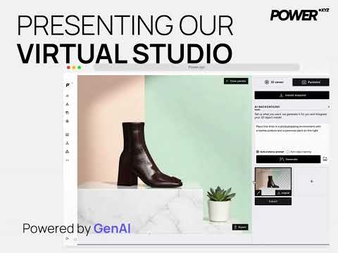 POWER.xyz - 3D Asset Management Platform powered by GenAI