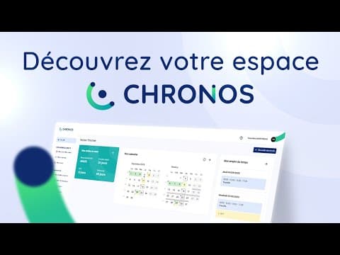 Découvrez Mon espace Chronos, votre nouveau portail collaborateur