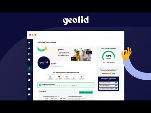 Presence Management : positionnez vos établissements dans les premiers résultats avec Geolid !