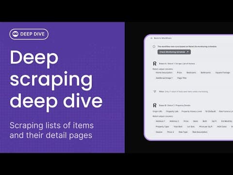 Deep scraping deep dive (Redfin example)
