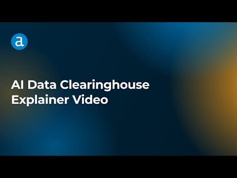 Al Data Clearinghouse Explainer
