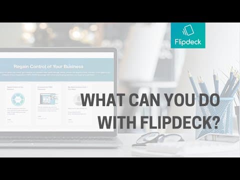 How can you use Flipdeck? — Digital Playbooks, Product Launch Kits, Services Portfolios and more!