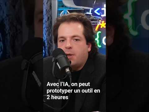 Avec l’IA, on peut prototyper un outil en 2 heures