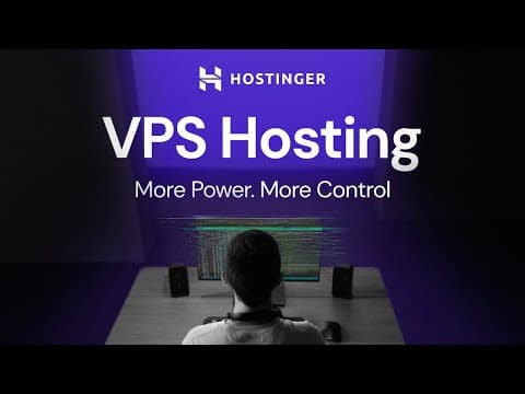 VPS Hosting from Hostinger: More power. More control.