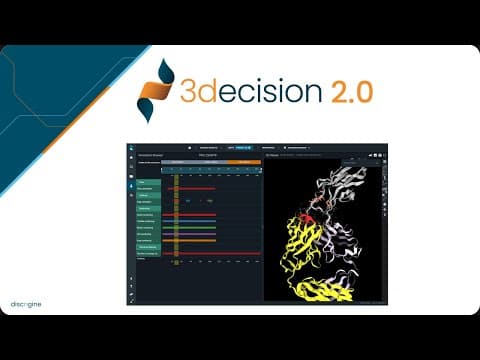 Discover 3decision 2.0 - enhanced features for biologics discovery and more