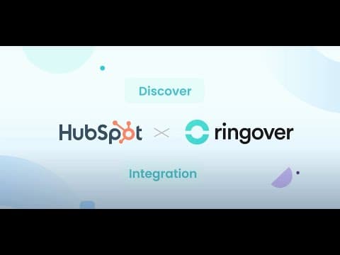 Ringover x HubSpot integration - Boost your sales efficiency