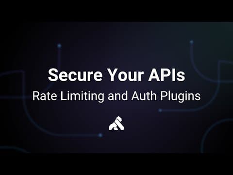 How to Secure Your APIs with Kong Gateway Plugins