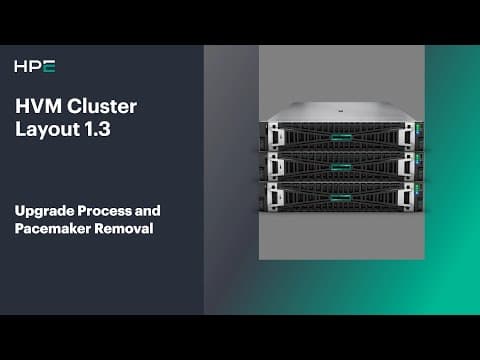 HPE Morpheus HVM Cluster Layout 1.3