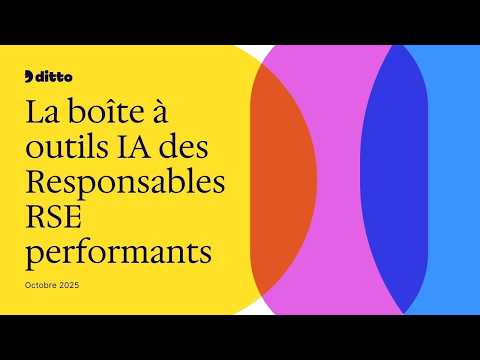IA pour responsables RSE : 4 outils gratuits démontrés en live (Produrable 2025)