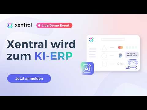 Xentral wird zum KI-ERP: Live-Demo der neuen KI-Agenten