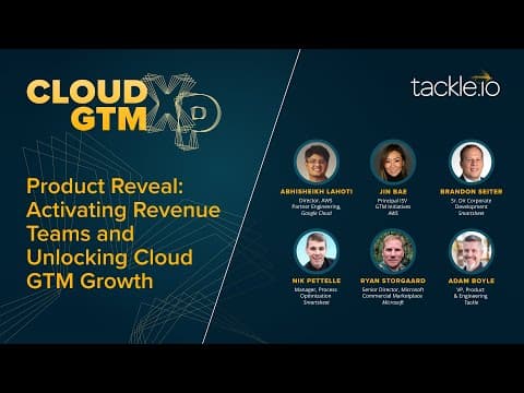 Product Reveal: Activating Revenue Teams and Unlocking Cloud GTM Growth