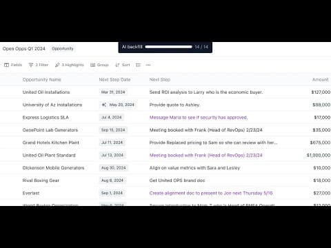 Backfill Salesforce fields with AI