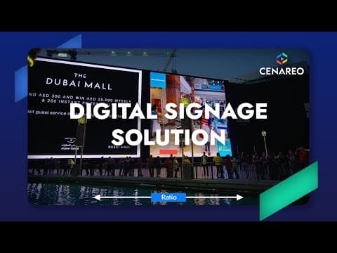 Cenareo - Your digital signage solution to engage your audiences