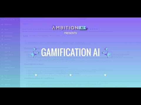 Smarter Sales Competitions with Gamification AI