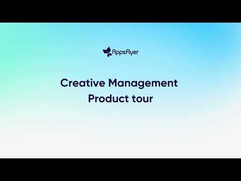 Creative management | Product tour