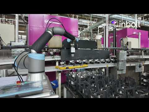 3D vision robot guidance for unloading and conditioning gears