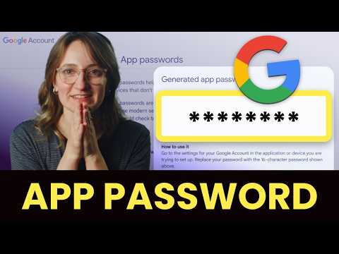 How to create App password for Google account