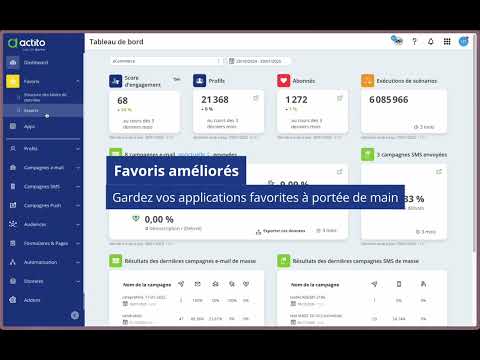 [FR] Nouvelle expérience de navigation dans Actito