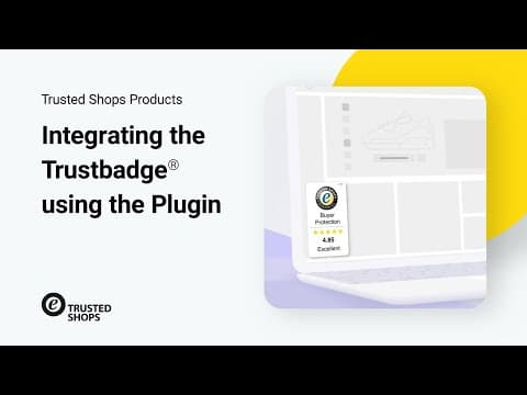 Integrating the Trustbadge using the plugin