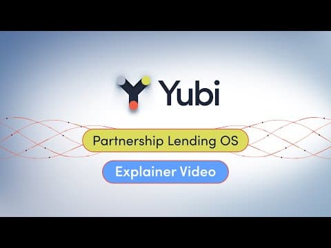 Meet Yubi's Lending OS - Custom built to power partnership lending