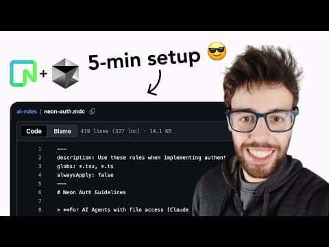 Setting Up Neon Auth with AI: End-to-End Demo