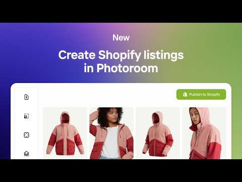 Connect your Shopify store to Photoroom!