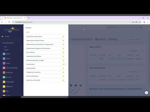 Ergonomie de nos logiciels ERP– L'interface d’accueil